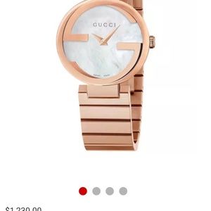 Authentic Gucci Pearl watch